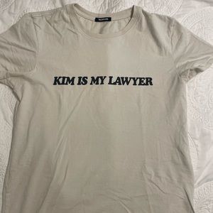 Kim is my Lawyer Talentless Shirt